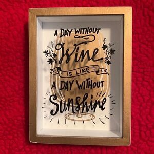 Art Shadowbox Wine Art Picture Decor Primitives by Kathy